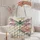 Colorful Dragonfly And Lotus Motif For Spring Outings And Nature-Loving Gift Giving Quilted Tote Bag - 5