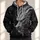 Silver Dragon Head for Bold Everyday Adventures, Night Out Style and Fantasy Fans All-over Print Hoodie (Lightweight) - 1