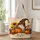 Autumn Gnome with Pumpkins and Sunflowers for Fall Harvest Season Quilted Tote Bag - 1