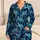 Turquoise Sea Turtles For Relaxed Coastal Evenings And Ocean-Loving Women Satin Pajamas Set - 1