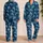 Turquoise Sea Turtles For Relaxed Coastal Evenings And Ocean-Loving Women Satin Pajamas Set - 2