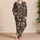Woodland Mushroom Field for Cozy Cabin Evenings and Relaxed Nature-Inspired Living Satin Pajamas Set - 4