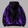 Violet Flame Streetwear Style for Autumn Runs and Everyday Outdoor Adventures All-over Print Hoodie (Lightweight) - 5