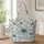 Blue Daisy and Butterfly Garden for Weekend Travel and Thoughtful Gifts for Her Quilted Tote Bag - 1