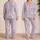 Cute Cat And Bear Faces For Cozy Spring Lounging And Sweet Weekend Morning Relaxation Satin Pajamas Set - 2