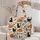Halloween Pumpkins, Black Cats and Moon Motifs for Autumn Gatherings and Fall Gifts Quilted Tote Bag - 5