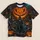 Glowing Jack-O'-Lantern And Victorian Vampire Halloween Party Spooky Night Gathering All-over Print Unisex T-shirt - 5