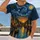 Swirling Starry Sky Over Canal Town For Evening Strolls And Artful Escapes All-over Print Unisex T-shirt - 2