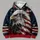 Bald Eagle and Star-Spangled Colors for Independence Day and Outdoor Adventure Wear All-over Print Hoodie (Lightweight) - 4