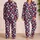 Candy Heart Valentine Romance for Cozy February Mornings and Sweet Gift Giving at Home Satin Pajamas Set - 2