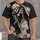 Ivory Skeleton Couple Romance for Gothic Date Nights, Halloween Parties, and Couples All-over Print Unisex T-shirt - 1