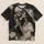 Ivory Skeleton Couple Romance for Gothic Date Nights, Halloween Parties, and Couples All-over Print Unisex T-shirt - 5