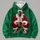 Cool Santa Figure in Red Velvet for Christmas Parties and Casual Winter Holiday Wear All-over Print Hoodie (Lightweight) - 4