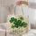 Vintage Green Clover Motif for St Patrick’s Day and Everyday Irish Luck Gift Giving Quilted Tote Bag - 5