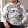 Monochrome Crown Of Thorns Portrait For Quiet Faith And Everyday Spiritual Lifestyle All-over Print Hoodie (Lightweight) - 6