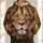 Golden Lion Face for Bold Outdoor Adventures and Everyday Wildlife Style Lovers All-over Print Hoodie (Lightweight) - 1