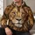 Golden Lion Face for Bold Outdoor Adventures and Everyday Wildlife Style Lovers All-over Print Hoodie (Lightweight) - 6