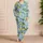 Watercolor Lemon Botanicals for Relaxing Summer Mornings and Elegant Gifts for Her Satin Pajamas Set - 4