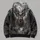 Dark Forest Stags and Flying Birds for Camping, Hunting, Outdoor Adventures and Hiking All-over Print Hoodie (Lightweight) - 5