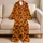 Halloween Pumpkins, Witch Hats and Bats for Cozy October Nights and Seasonal Gifting Satin Pajamas Set - 5