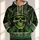 Green Skull Soldier Emblem for Outdoor Workwear and Tactical Casual Style All-over Print Hoodie (Lightweight) - 1