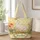 White Goose in a Wildflower Meadow for Cottagecore Garden Lovers and Nature Gifts Quilted Tote Bag - 1