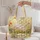 White Goose in a Wildflower Meadow for Cottagecore Garden Lovers and Nature Gifts Quilted Tote Bag - 5