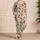 Papaya And Berry Fruit Motifs For Relaxing Tropical Summer Evenings Satin Pajamas Set - 4