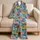 Colorful Botanical Blooms for Relaxed Evenings and Cheerful At-Home Style for Her Satin Pajamas Set - 5