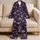 Blue Evil Eye Celestial Motifs for Dreamy Summer Nights and Relaxed Everyday Style Satin Pajamas Set - 5