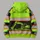 Fluorescent Excavator Workwear for Construction Sites and Outdoor Projects All-over Print Hoodie (Lightweight) - 5