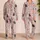 Whimsical Kittens, Wildflowers And Butterflies For Cozy Springtime Lounging At Home Satin Pajamas Set - 2