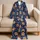 Gingerbread Men and Candy Canes for Cozy Christmas Holiday Mornings Satin Pajamas Set - 5