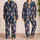 Gingerbread Men and Candy Canes for Cozy Christmas Holiday Mornings Satin Pajamas Set - 2