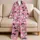 Cute Kitten Faces and Paw Hearts for Cozy Nights at Home, a Sweet Gift for Cat Lovers Satin Pajamas Set - 5