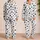 Black Paw Prints for Cozy Everyday Lounging and Pet Lover Comfort Satin Pajamas Set - 2