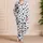 Black Paw Prints for Cozy Everyday Lounging and Pet Lover Comfort Satin Pajamas Set - 4