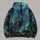 Pirate Shipwreck in Hidden Sea Cave for Dark Adventure Outings and Coastal Explorers All-over Print Hoodie (Lightweight) - 5