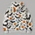 Halloween Bats, Spiders And Jack-O'-Lanterns For Spooky October Parties And Festive Nights All-over Print Hoodie (Lightweight) - 5