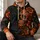 Orange Sugar Skull Butterflies And Florals For Gothic Festival Weekend Outings All-over Print Hoodie (Lightweight) - 6
