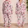 Cherry And Pink Bow Motifs For Cozy Evenings And Relaxed Weekend Lounging Satin Pajamas Set - 2