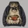 Crowned Cat With Orange Bowl For Whimsical Fantasy Fans And Cozy Everyday Wear All-over Print Hoodie (Lightweight) - 5