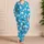 Ice Blue Polar Bear Motifs for Cozy Arctic Summer Lounging and Relaxed Evenings at Home Satin Pajamas Set - 4