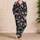 Space Monkey Astronauts And Planets For Cozy Nights And Playful Stargazing Satin Pajamas Set - 4
