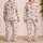 Heart Arrows and Champagne Flutes for Romantic Celebrations and Cozy Evenings at Home Satin Pajamas Set - 2