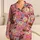 Pink Kawaii Donut Treats for Cozy Sweet-Tooth Lounging and Cheerful Dessert Lovers Satin Pajamas Set - 1