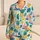 Pineapples, Citrus And Sailboats For Cheerful Coastal Summer Holiday Escapes Together Satin Pajamas Set - 1
