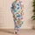 Colorful Polka Dot Cats for Cozy Home Lounging and Playful Summer Days for Women Satin Pajamas Set - 4