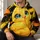Golden Canary Angel Saying for Mother's Day Gifting and Whimsical Bird Lover Style All-over Print Hoodie (Lightweight) - 6