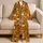 Halloween Pumpkins, Ghosts & Spiders for Cozy October Evenings and Seasonal Gifting Satin Pajamas Set - 5